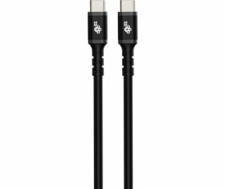 TB USB C - USB C kabel 3m silikonový černý 2.0