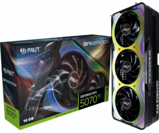Palit Grafická karta GeForce RTX 5070 Ti GAMEROCK 16GB GD...