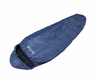 Spací pytel Outliner, modrý, pravý, 230 cm