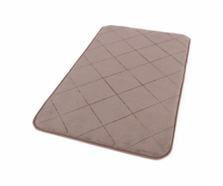 Koupelnová předložka Domoletti ma3456b, hnědá, 50 x 80 cm