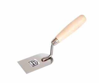 AWTools Nerezová štuková stěrka 80mm dřevěná rukojeť AW30249