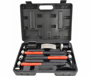 AWTools SADA PLECHOVÝCH KLADIV 7ks. / KUFŘ BLACK LINE