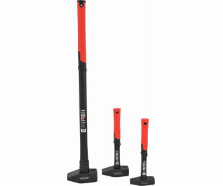 AWTools KLADIVO ZÁMEČNICKÉ 3,0 kg VLÁKNO ČERNÉ