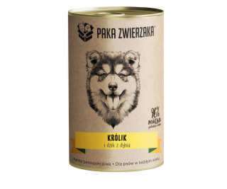 PAKA ZWIERZAKA Rabbit and boar with pumpkin - vlhké krmiv...