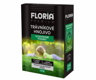Hnojivo Agro  FLORIA trávníkové dlouhodobě působící 2,5 kg
