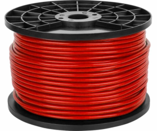 Kabel Azusa 6mm stereofonní mikrofonní kabel červený