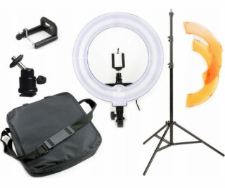 Kruhová lampa Massa 45W + 230cm stojan + difuzér / pro ma...