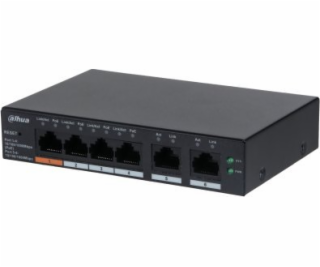 Switch Dahua Technology DAHUA Switch||CS4006-4GT-60|Typ L...
