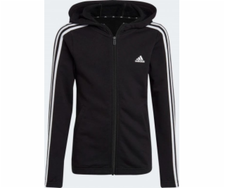 Mikina Adidas adidas Essentials 3 Stripes s kapucí na zip...