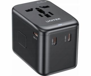 Cestovní nabíječka Unitek EU/US/UK/AUS PD 65W