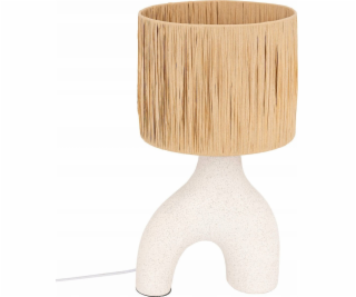 Atmosphera Keramická stolní lampa se stínidlem SANIA, 47 cm