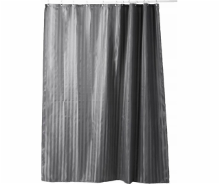 Kleine Wolke Sprchový závěs, textil, černý, 180x200 cm, W...