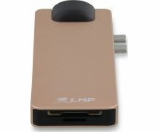 USB HUB LMP Kompaktní dokovací stanice USB-C 4K 8 portů, ...