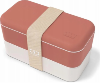 Monbento Monbento Bento Original Terracotta Recycled bílo...