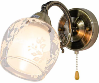 Mdeco Retro nástěnné svítidlo ELM9150/1 21QG s vypínačem ...