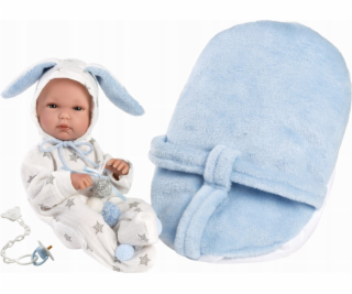 Llorens Vinyl Baby Doll Bimbo s nosítkem 35 cm