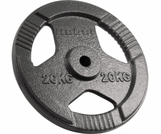 Rebel Litinová váha 20kg, otvor 31mm, deska s úchyty, REB...