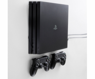 Nitho Floating Grip Wandhalterung PS4Pro 2xController černý