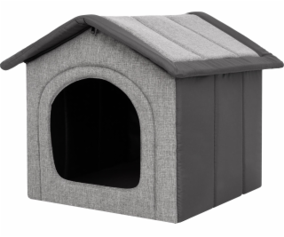 Hobbydog R3 INARIŮV DOMEČEK PRO PANENKY SVĚTLE ŠEDÝ S GRA...