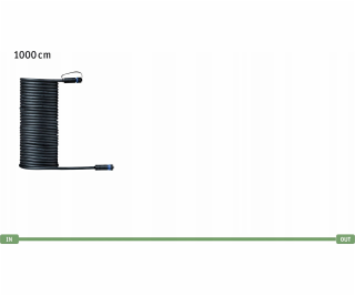 Paulmann Plug & Shine propojovací kabel 10m 1in-1out IP68...