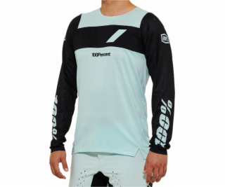 100% pánské tričko 100% R-CORE X Jersey Dlouhý rukáv Bled...