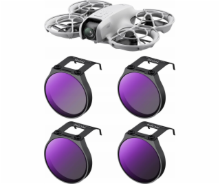 Sada filtrů Kf ND 4v1 ND8 ND16 ND32 ND64 Filtr pro DJI NE...