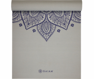 Gaiam GAIAM PODLOŽKA NA JÓGU PODLOŽKA ŠEDÁ SLUNEČNÍ KVĚT ...