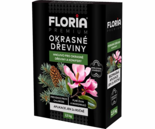 Hnojivo Agro  FLORIA pro okrasné dřeviny a konifery 2,5 kg