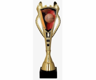 Zlatý plastový pohár Victoria Sport - BASKETBAL