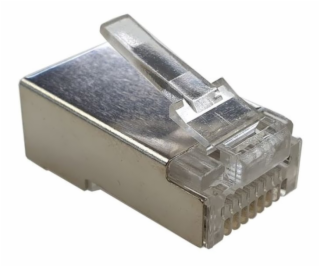 XtendLan Konektor RJ45 CAT7 STP, EZ type, drát 50u, balen...