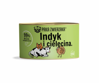 PAKA ZWIERZAKA Turkey with veal - mokré krmivo pro kočky ...