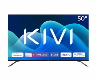 KIVI - 50 , UHD, Google Android TV, Black, 3840x2160, 60 ...