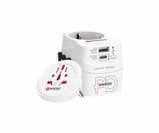 Adaptér cestovní SOLIGHT PA46PD45 univerzální z ČR pro 20...