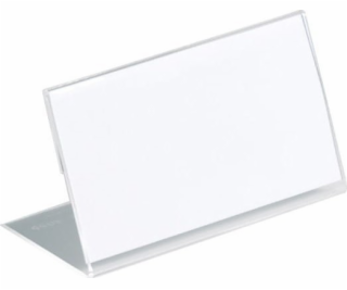 Durable Odolný akrylový štítek 52x100mm průhledný, balení...