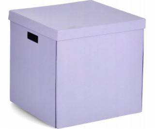 Zeller Úložná nádoba s víkem, recyklovaný karton, 33,5 x ...