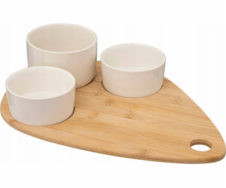 Secret de Gourmet Misky Snack na bambusovém prkénku ve tv...