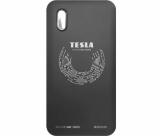 Tesla Powerbank Bezdrátová powerbanka TESLA QI (černá)