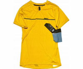 100% Dámský dres RIDECAMP s krátkým rukávem, hořčicová ve...