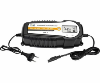 Nvox Nabíječka baterií 12/24V 10A LCD automatická