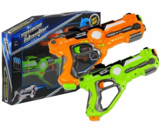 LeanToys Sada paintballových zbraní Laser Tag