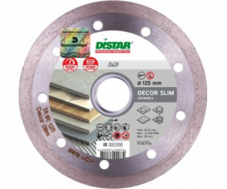 Di-Star DIAMANTOVÝ KOTUL 1A1R 125x1,2x8x22,23 Decor Slim