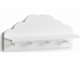 Zeller Dětský ramínko na oblečení CLOUD s policí, 2 v 1, ...