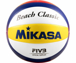 Mikasa Plážový volejbal Mikasa Beach Classic bílo-žluto-m...