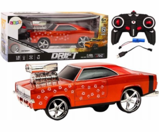 LeanToys auto na dálkové ovládání 1:18 Drift 360 světla z...