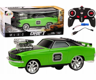 LeanToys auto na dálkové ovládání 1:18 Drift 360 světla z...