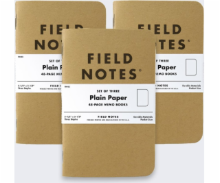 HP Notes Field Notes Original Kraft Smooth 3 balení