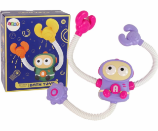 LeanToys hračka do vany, krab, kosmonaut, sprcha na baterie