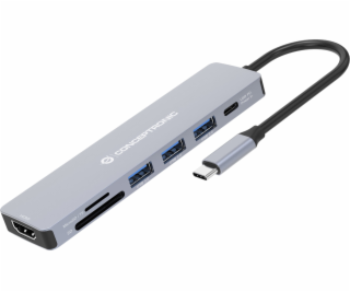 Conceptronic DONN19G 7-in-1 Docking Station