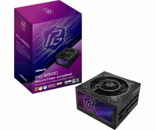 ASRock Zdroj PG-850G 850W 80PLUS GOLD modulární