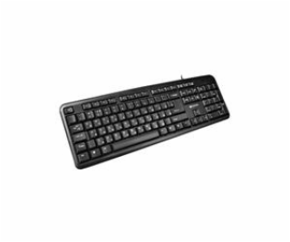 CANYON klasická USB klávesnice, omývatelná, černá, maďars...